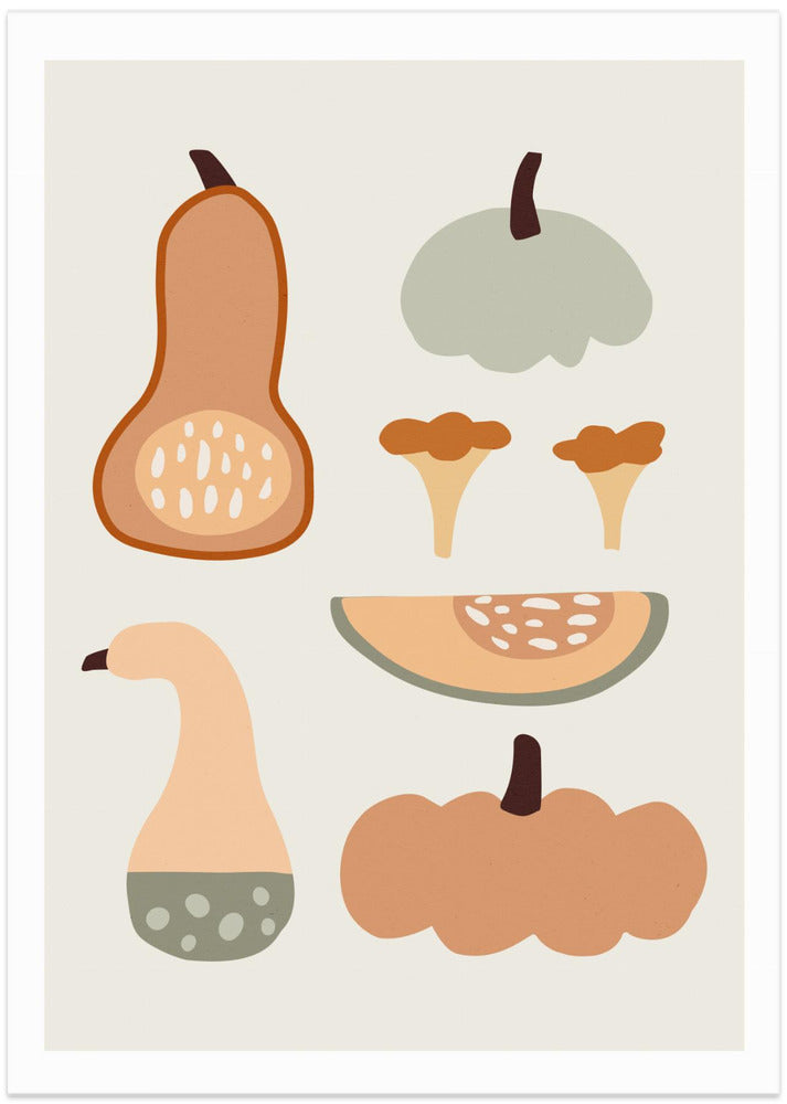 Autumn Harvest Shapes