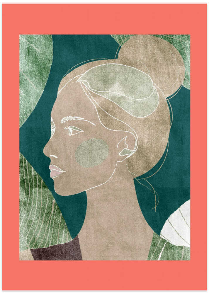 Serene Beauty Female Portrait 1