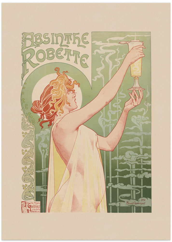 Absinthe Robette, 1896