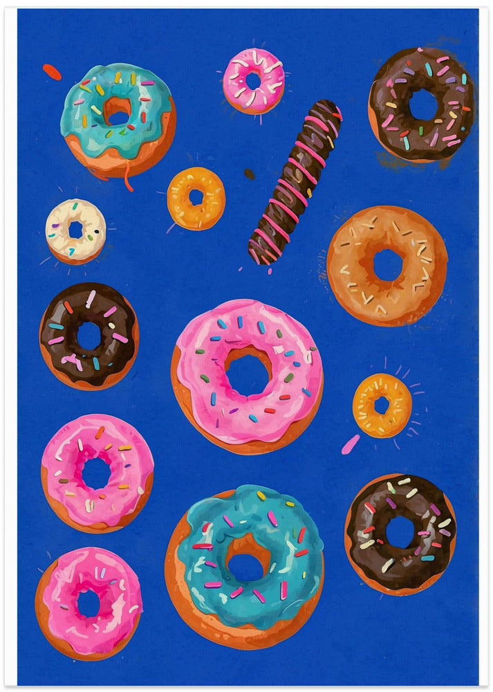 Donut Delight Canvas