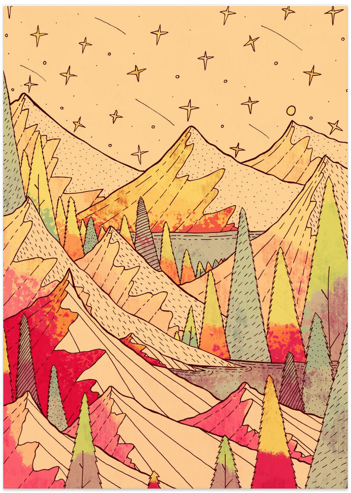 Great mountain lakes