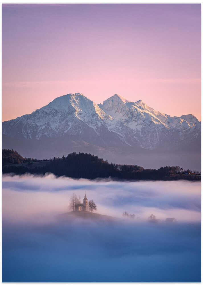Fog, church and something