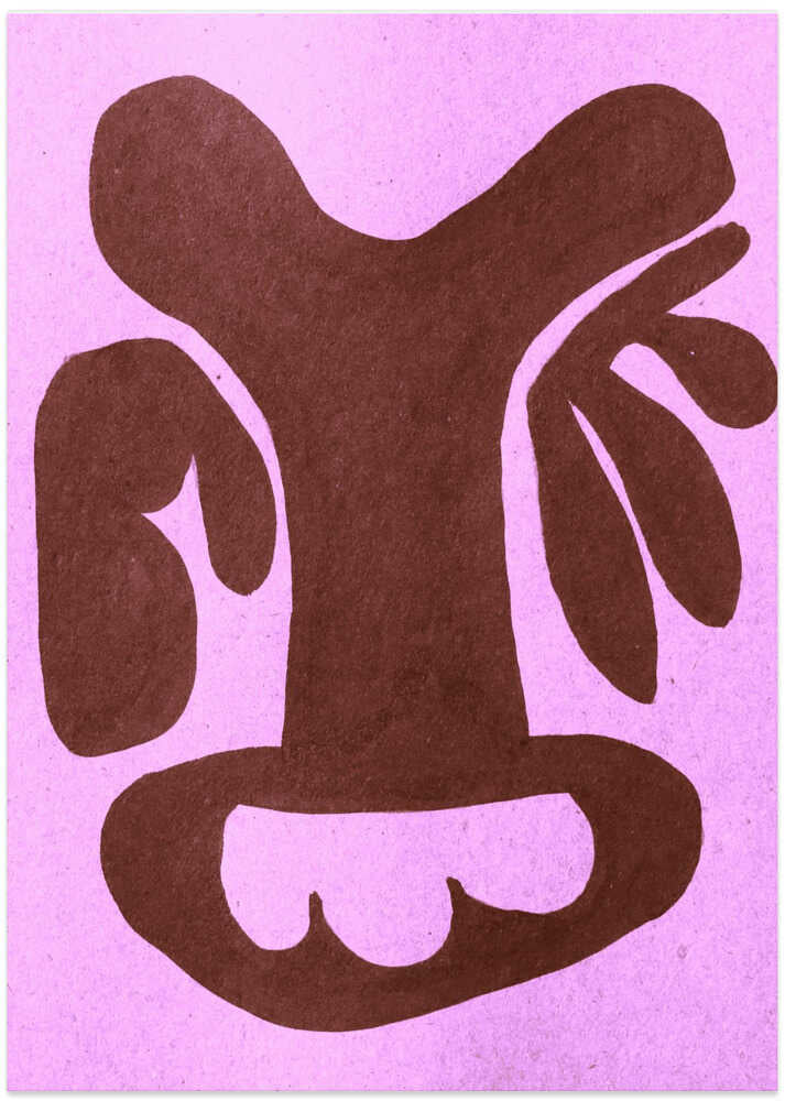 Abstract Joyful Face