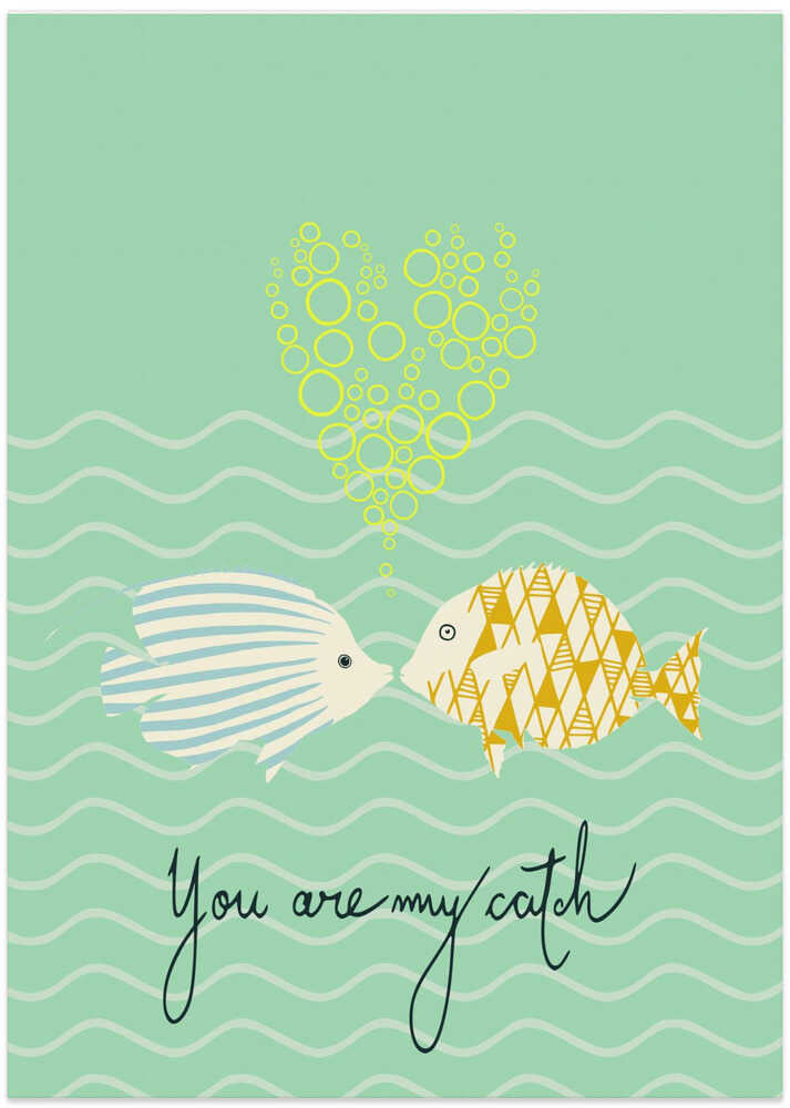 mellow anticipation You are my catch