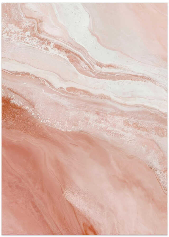 Pink and White Marbled Patterns