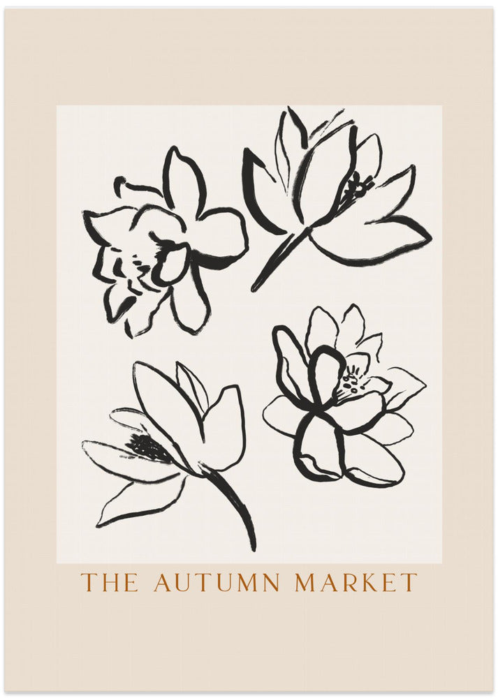 Floral Ink Impressions