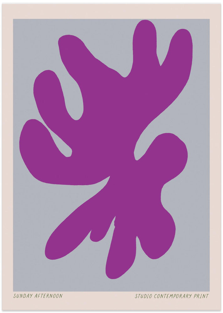 Abstract Purple Sway