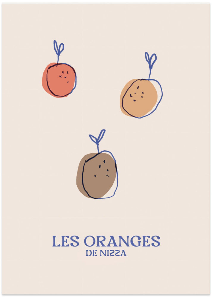 Smiling Oranges Trio