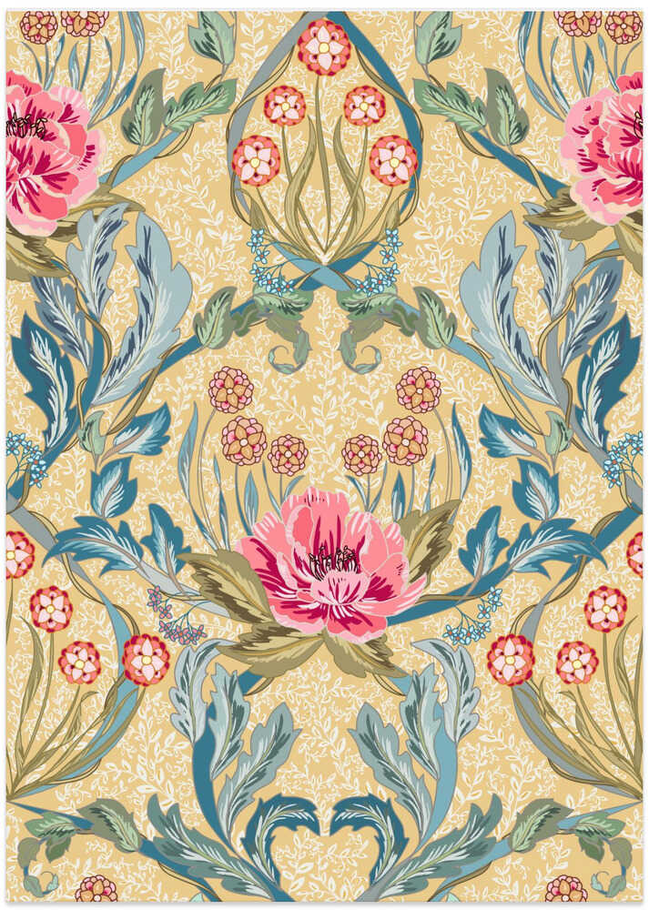 Floral Heritage Morris opulent vintage pattern