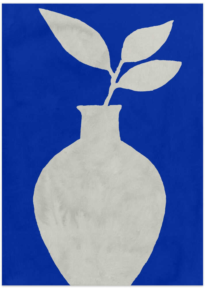 White Vase Silhouette