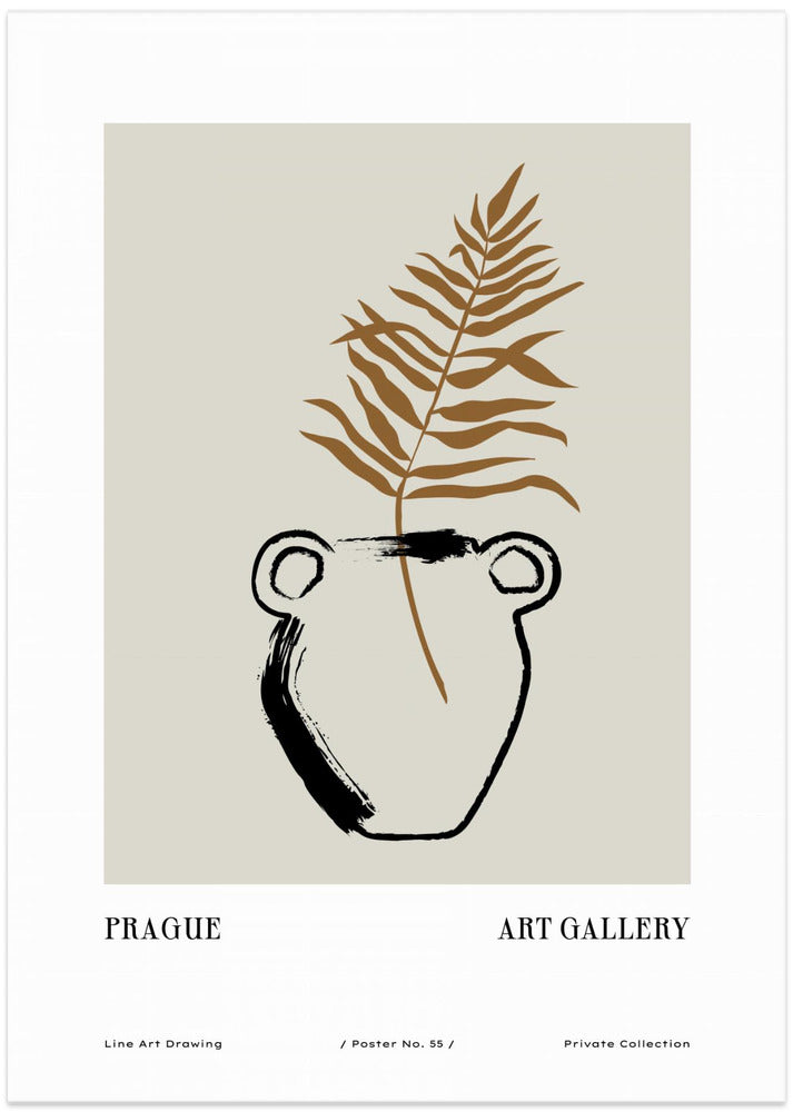 Vase and Fern Elegance