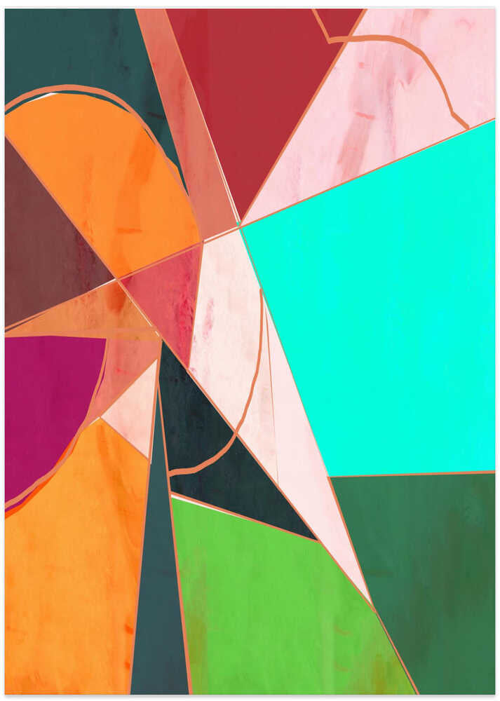 Colorful Geometry Abstract