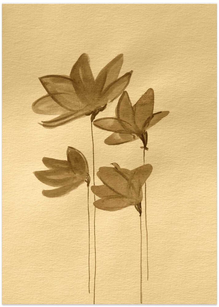 Sepia Blossoms
