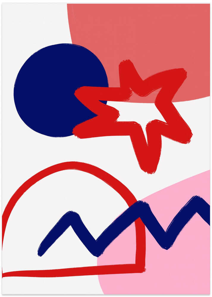 Bold Geometric Shapes