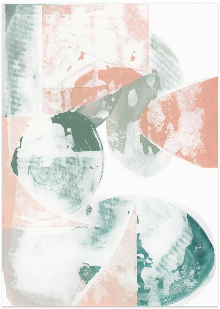 Pastel Tones With Organic Shapes