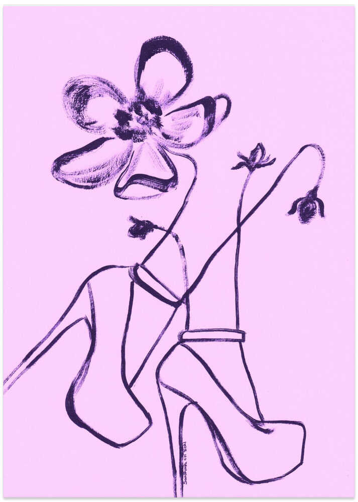 Floral Stiletto Dream