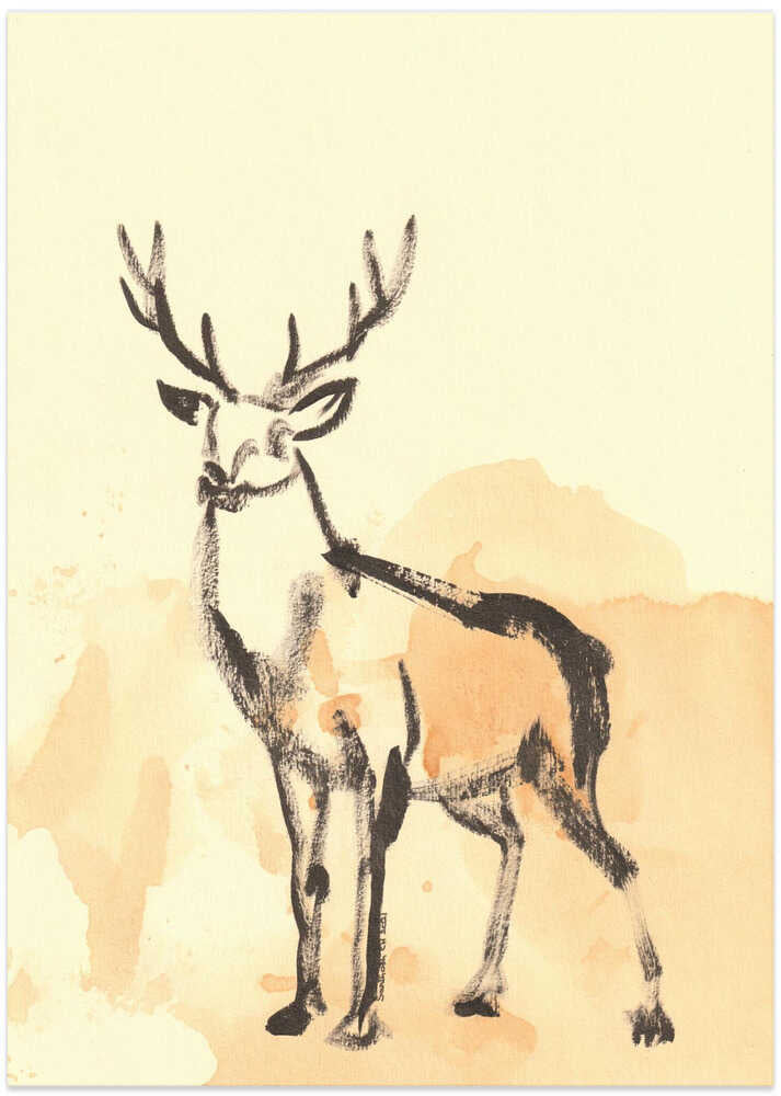 Majestic Stag Sketch