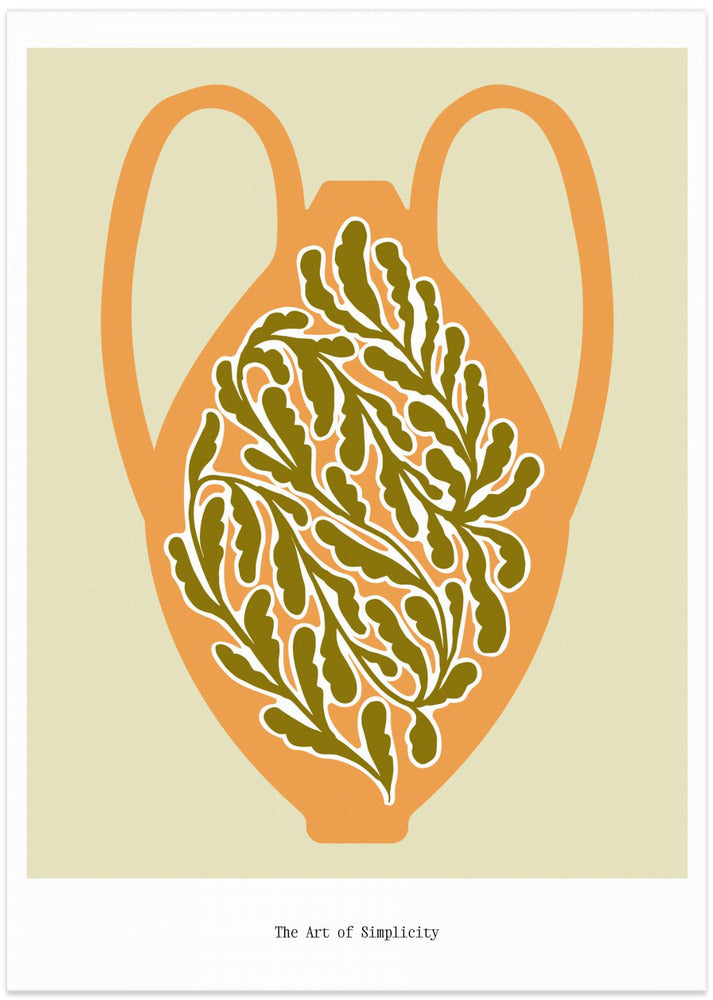 Leafy Amphora Design