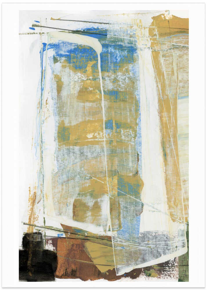 Earthy Tones And Vibrant Blues