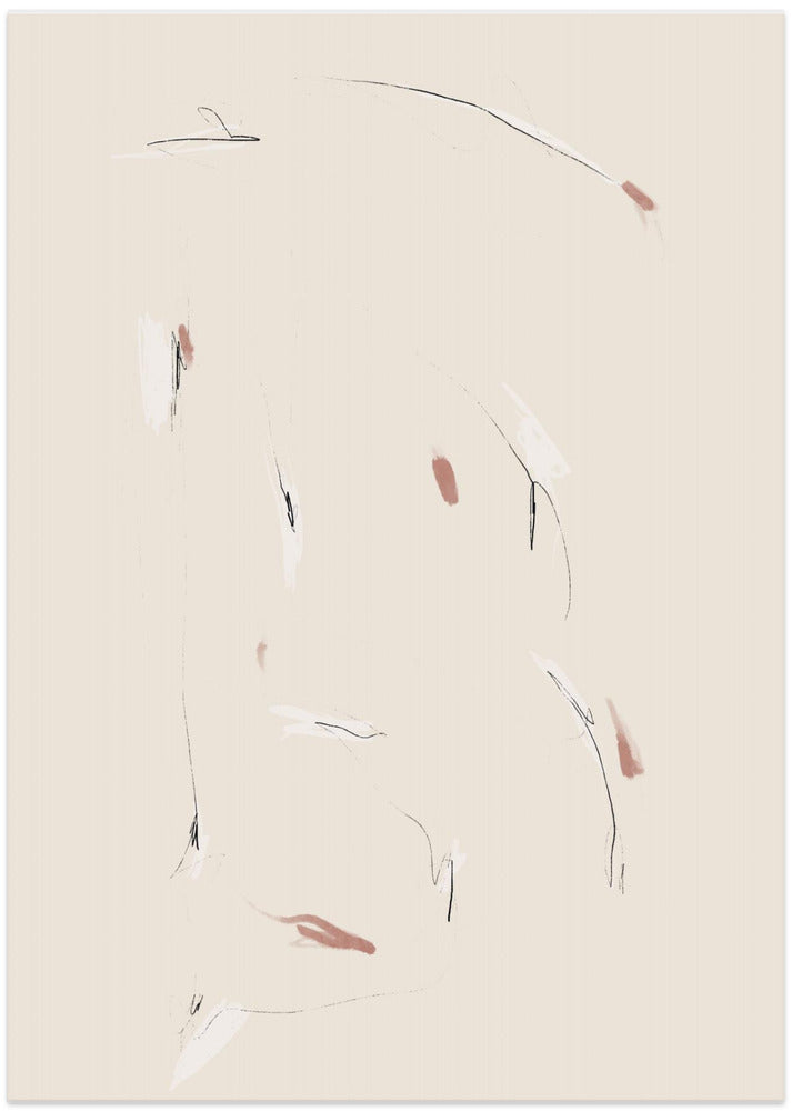 Subtle Lines and Soft Earth Tones