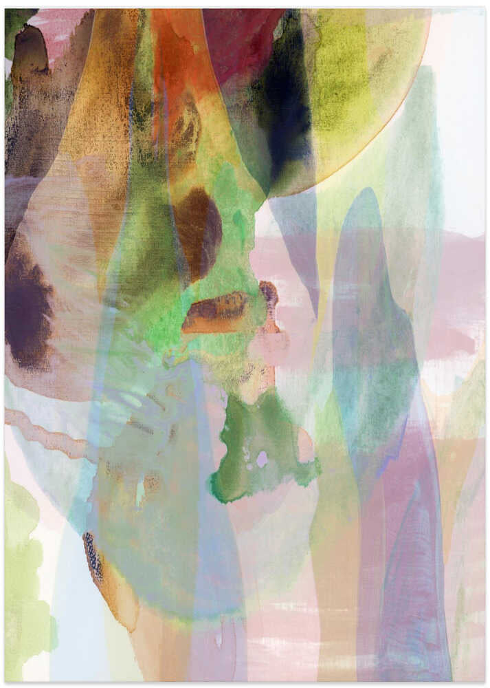 Translucent Abstract in Muted Hues