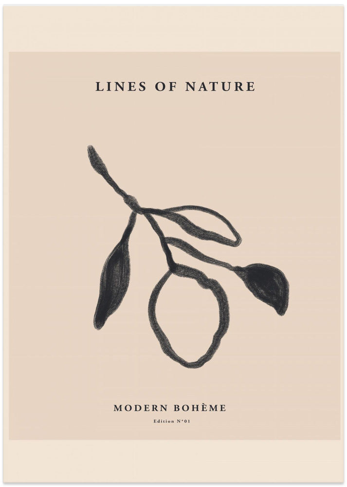 Elegant Nature Sketch