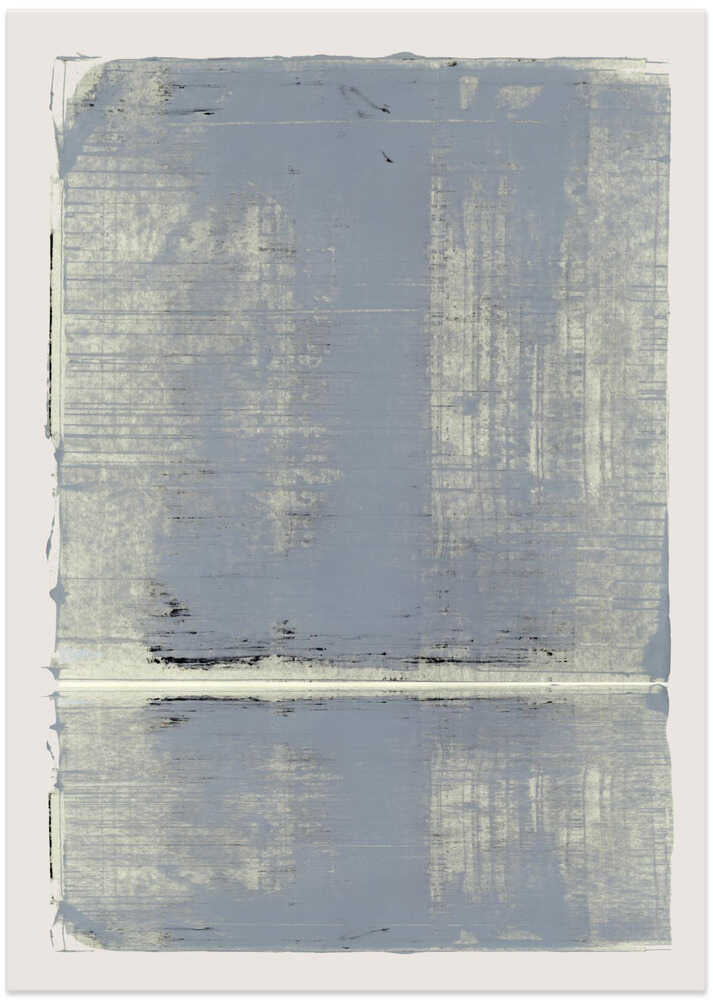 Minimalist Grey Abstract with Horizontal Line