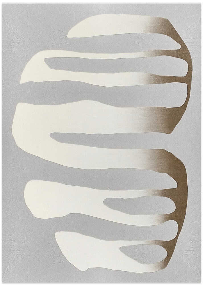 Organic Shapes and Neutral Tones