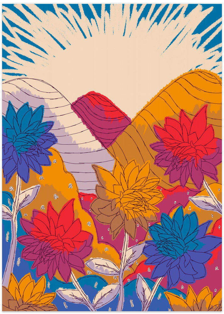 Abstract Rolling Hills