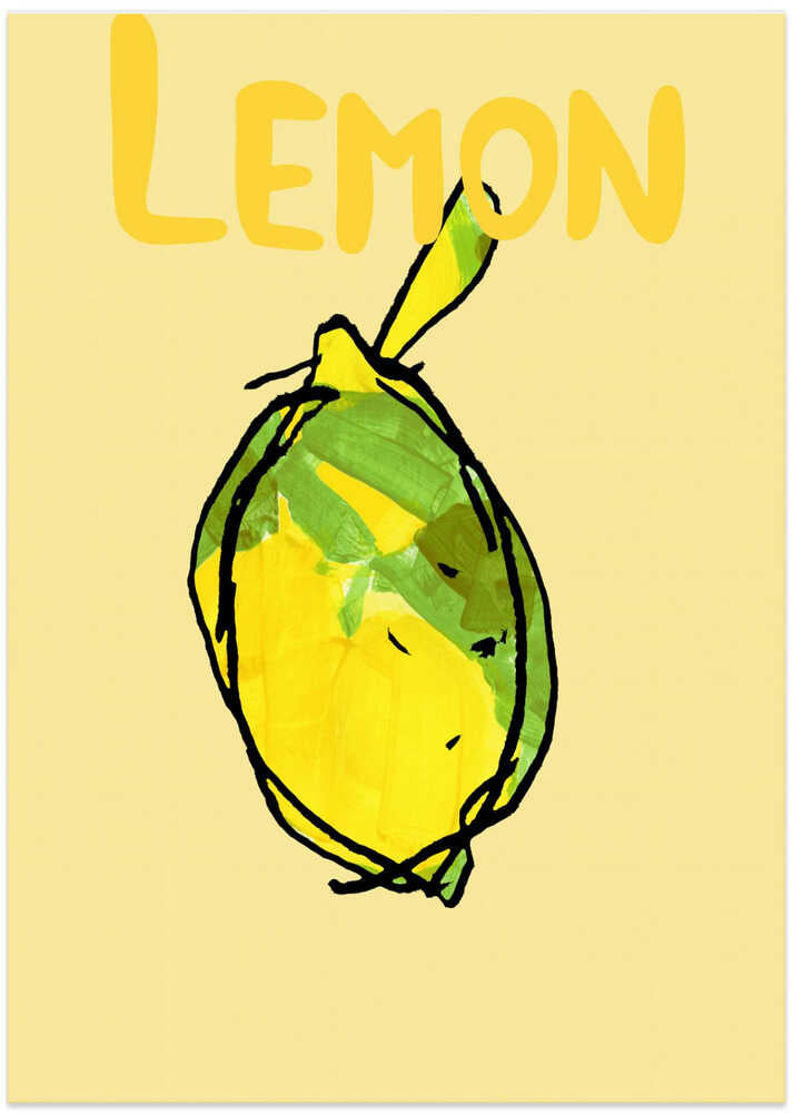 Yellow and Green Lemon