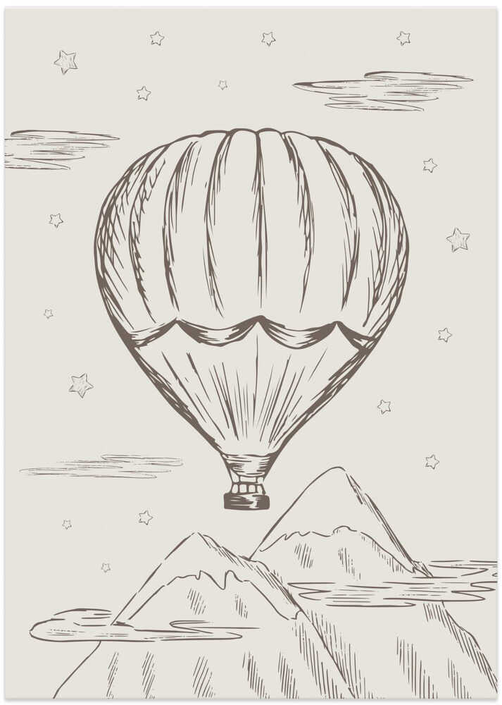 Air Balloon Vintage