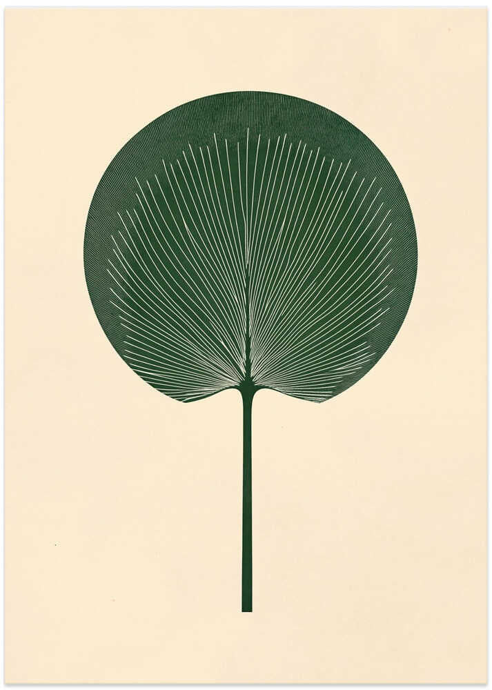 Green Palm Leaf