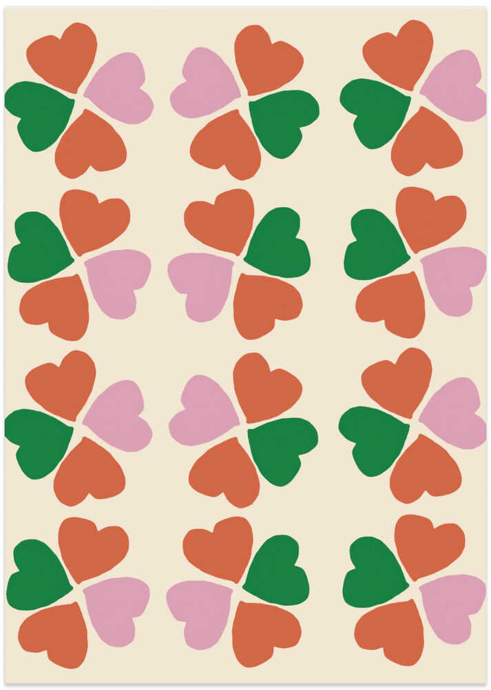 Pattern of Heart Shapes