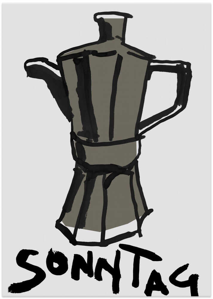 Sonntag Sunday Moka (German)