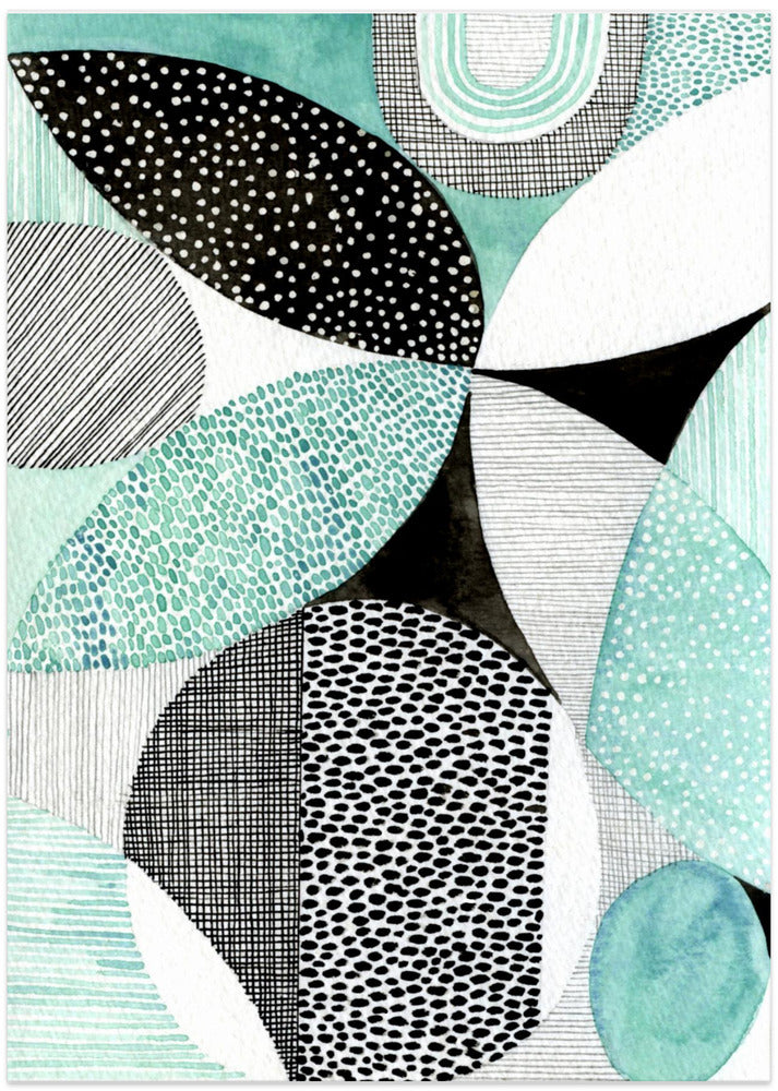 Geometric Shapes And Intricate Patterns