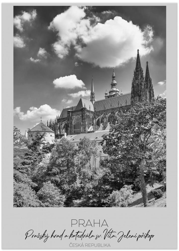 Prague Castle And St. Vitus Cathedral In The Czech Republic