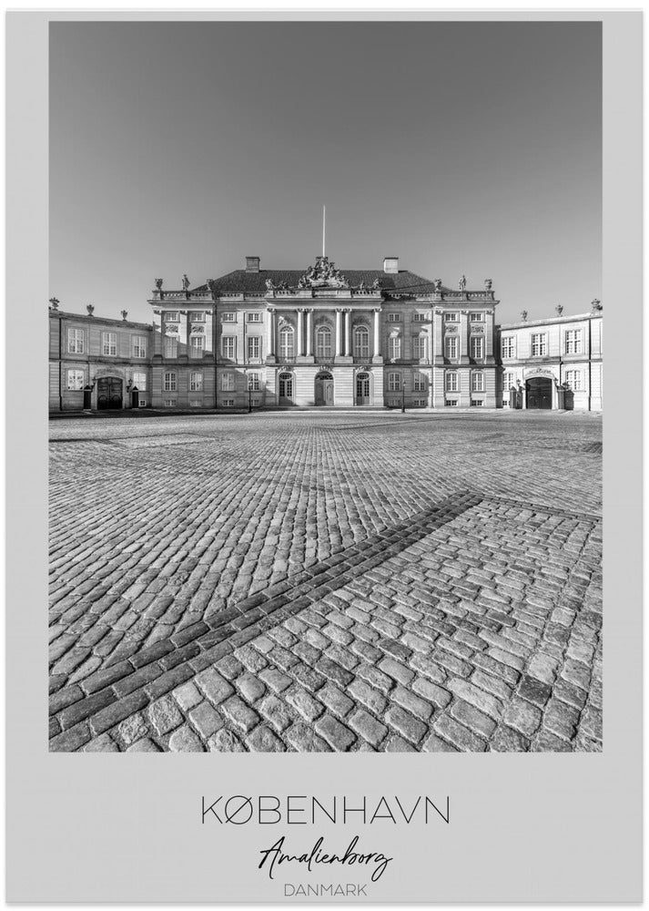 Amalienborg Palace In Copenhagen