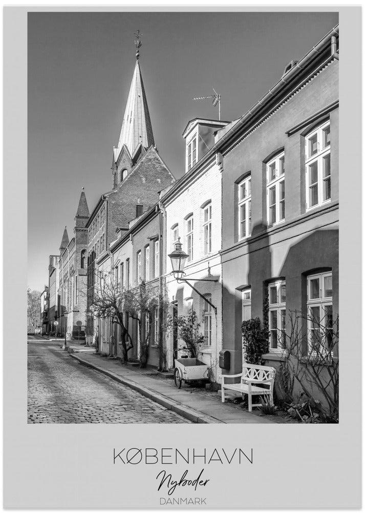 Charming Street In Nyboder