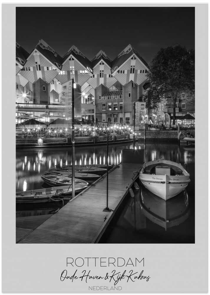 ROTTERDAM Oude Haven With Cube Houses