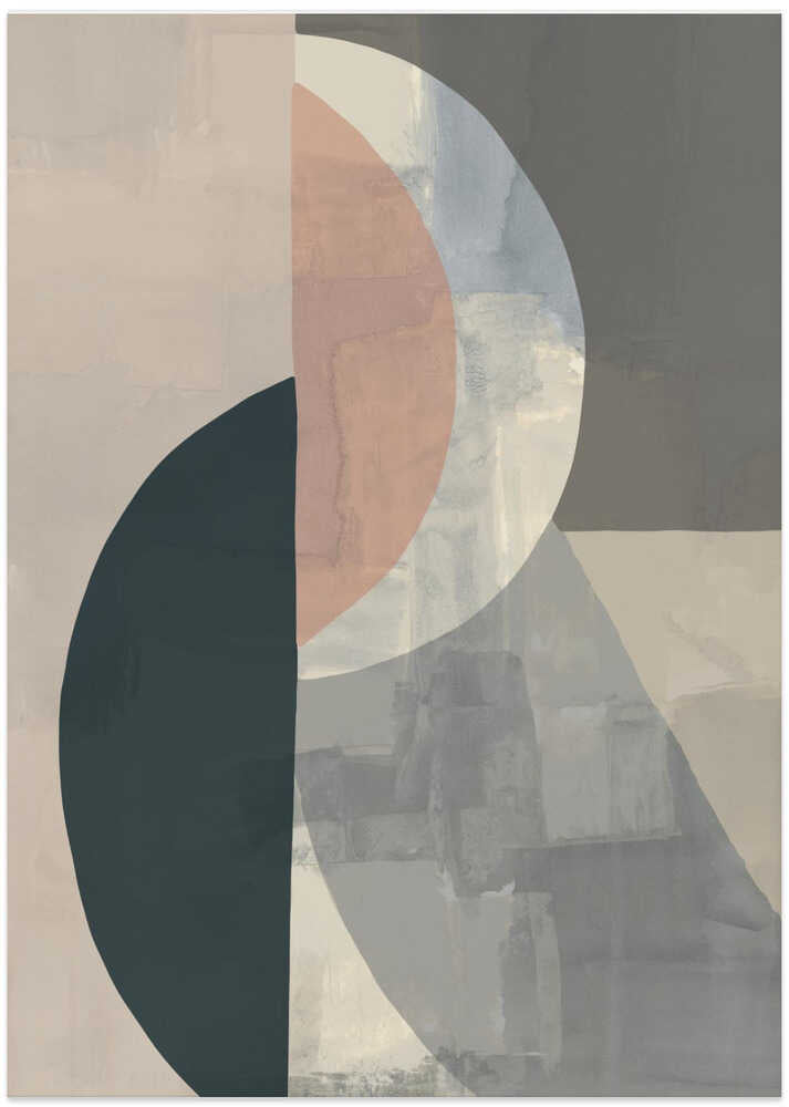 Geometric Forms And Muted Colors