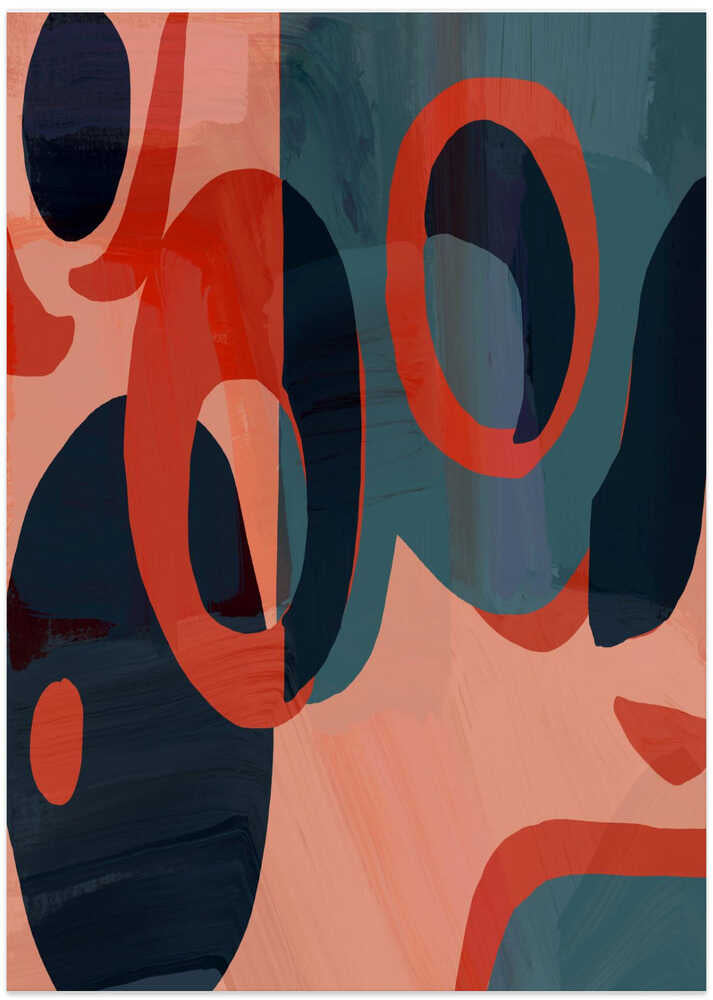 Geometric Shapes And Vibrant Colors