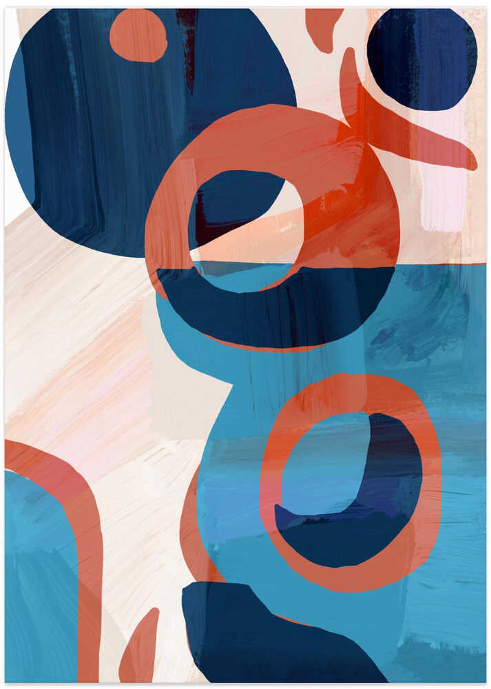 Geometric Shapes And Vibrant Colors