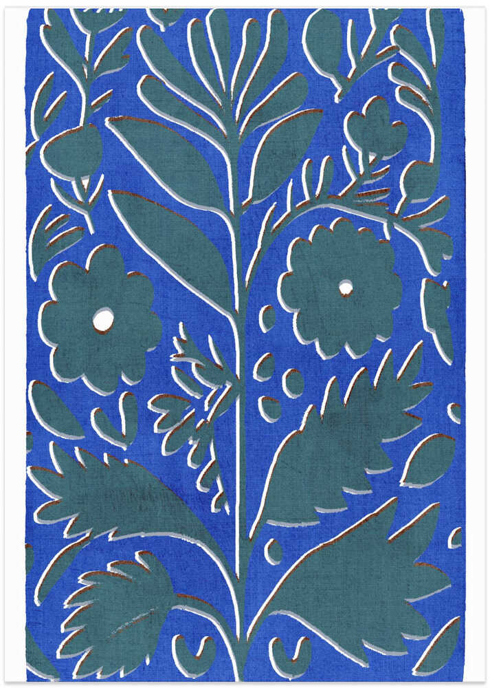 Vibrant Botanical Pattern