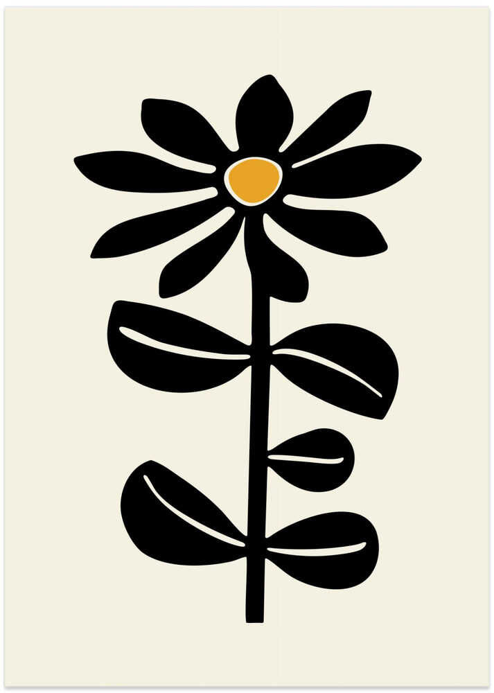 Bold Daisy Silhouette