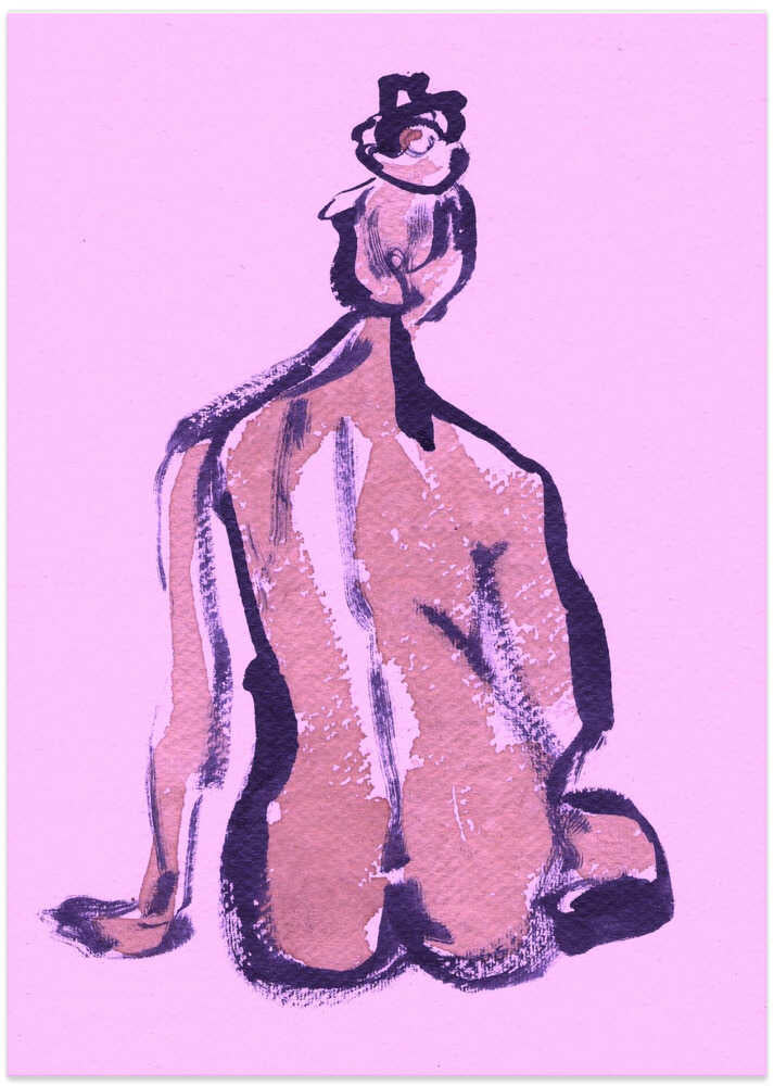 Meditative Silhouette