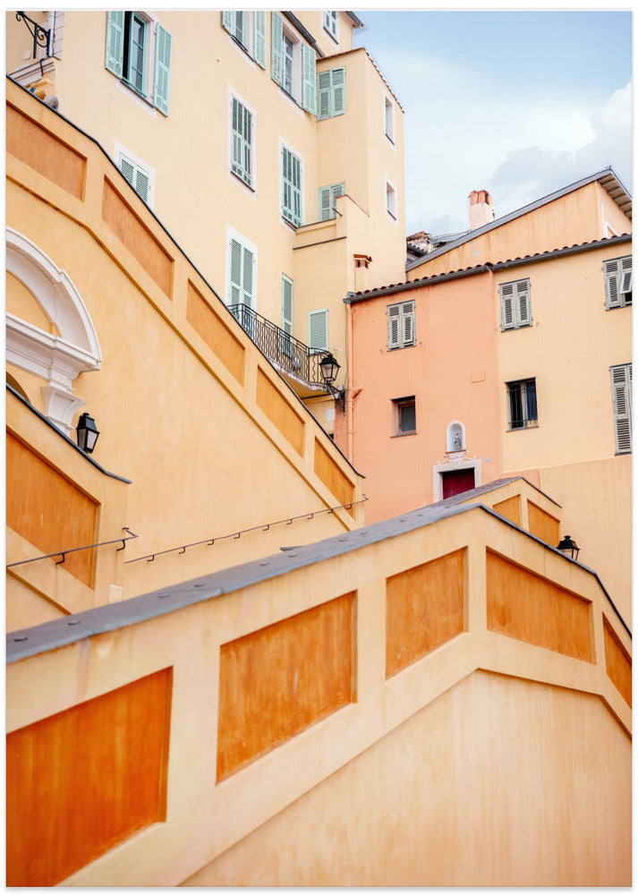 Pastel Colors Of Menton