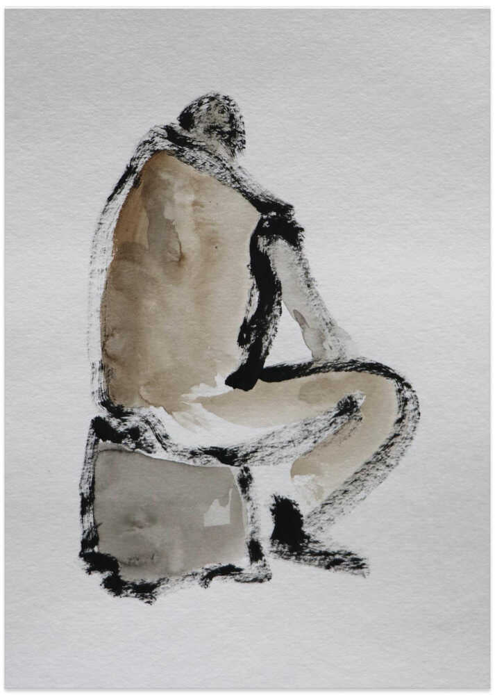 Contemplative Silhouette