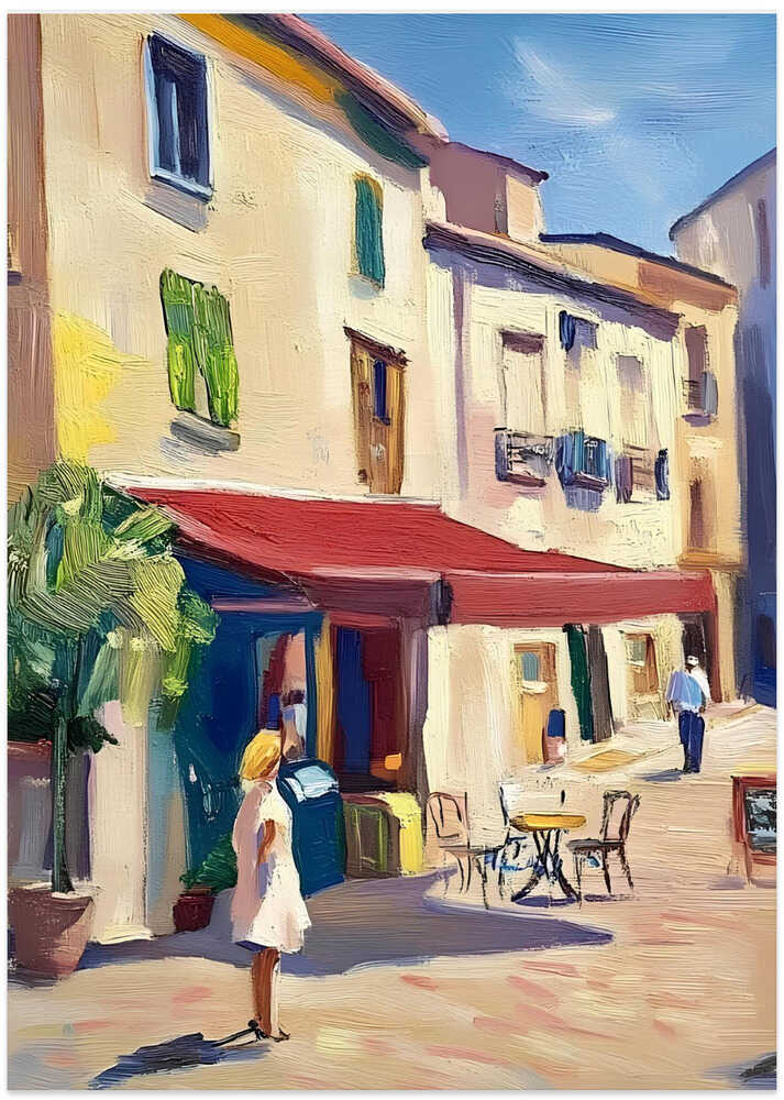 Street Scene In Mallorca