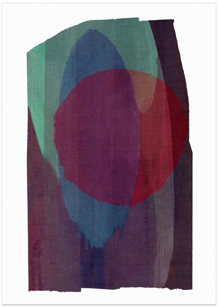 Geometric Shapes In Rich Tones