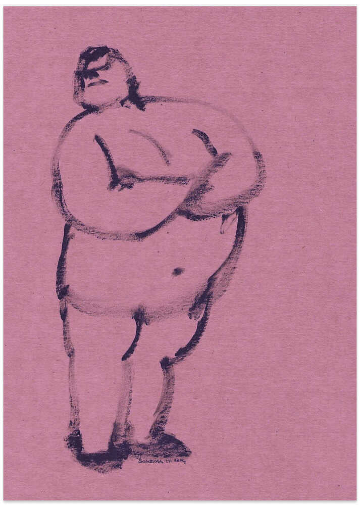 Bold Brushstroke Form